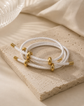 VITA Signature Rope Bracelet- White