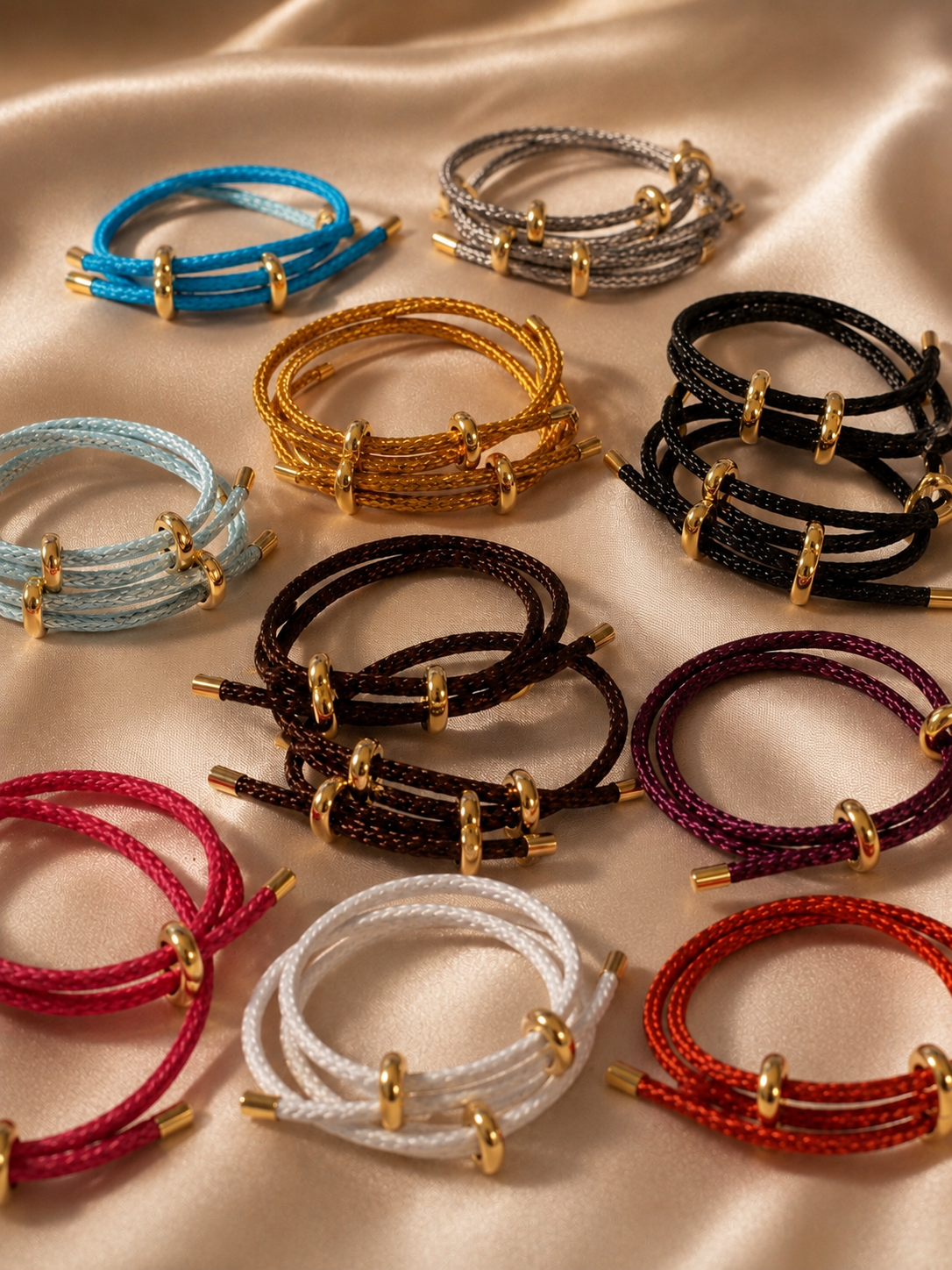 VITA Signature Rope Bracelet- White