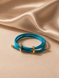 VITA Signature Rope Bracelet- Teal